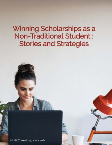 Cover of the e-book Winning Scholarships as a Non-Traditional Student: Stories and Strategies