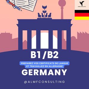 German B1/B2 certificate preparation – ALMF Consulting